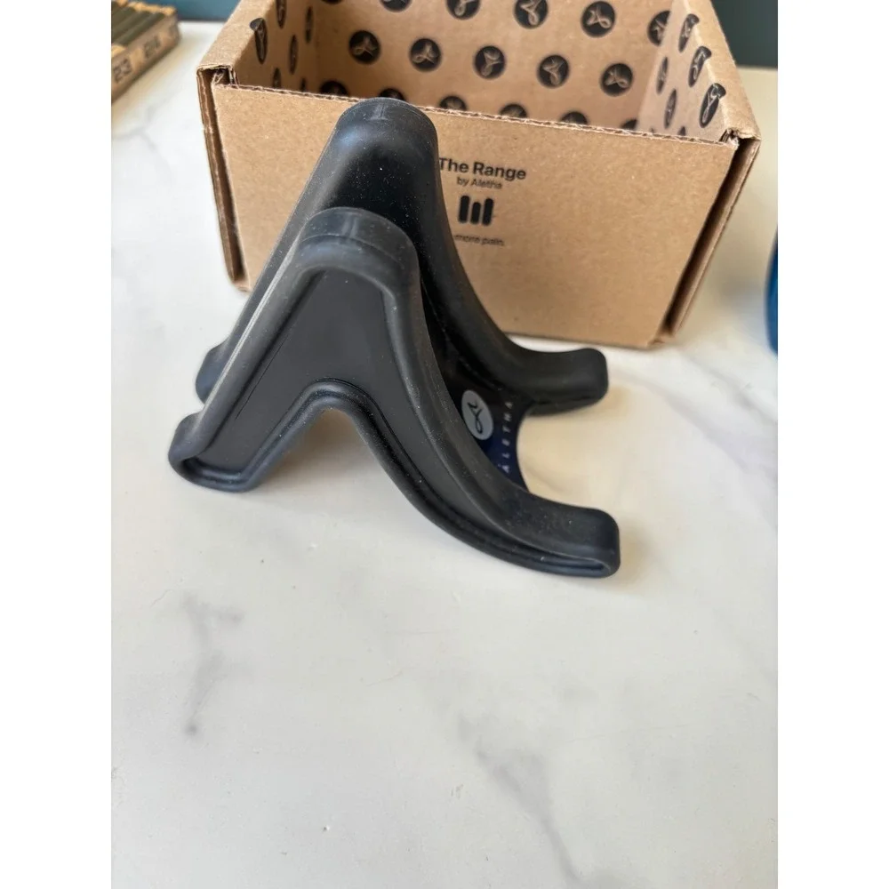 Aletha Health The Range Neck Shoulder Jaw Tension Release Massage Tool Black